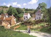 Camille Pissarro, Pang plans Schwarz, hidden hills homes